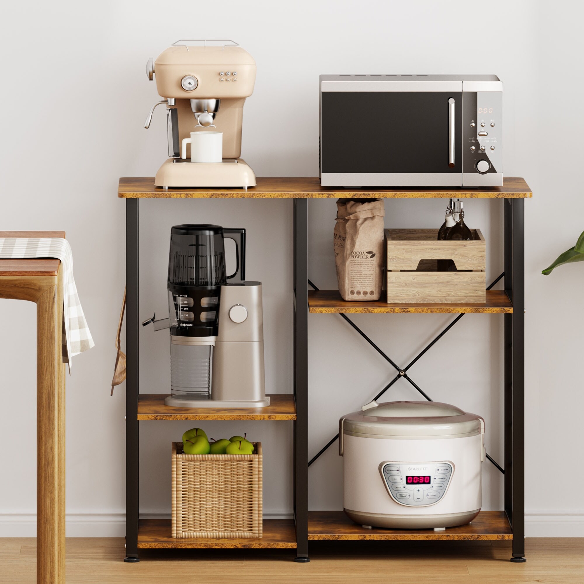 Bakers rack 30 inches wide deals